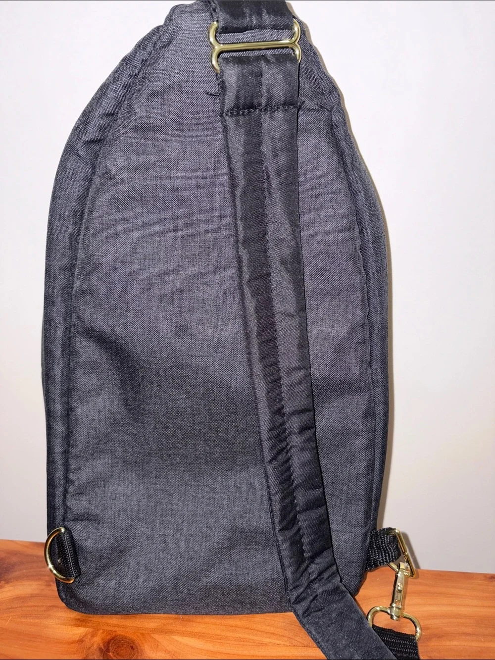Infantino Diaper Bag Lightweight Crossbody, Black